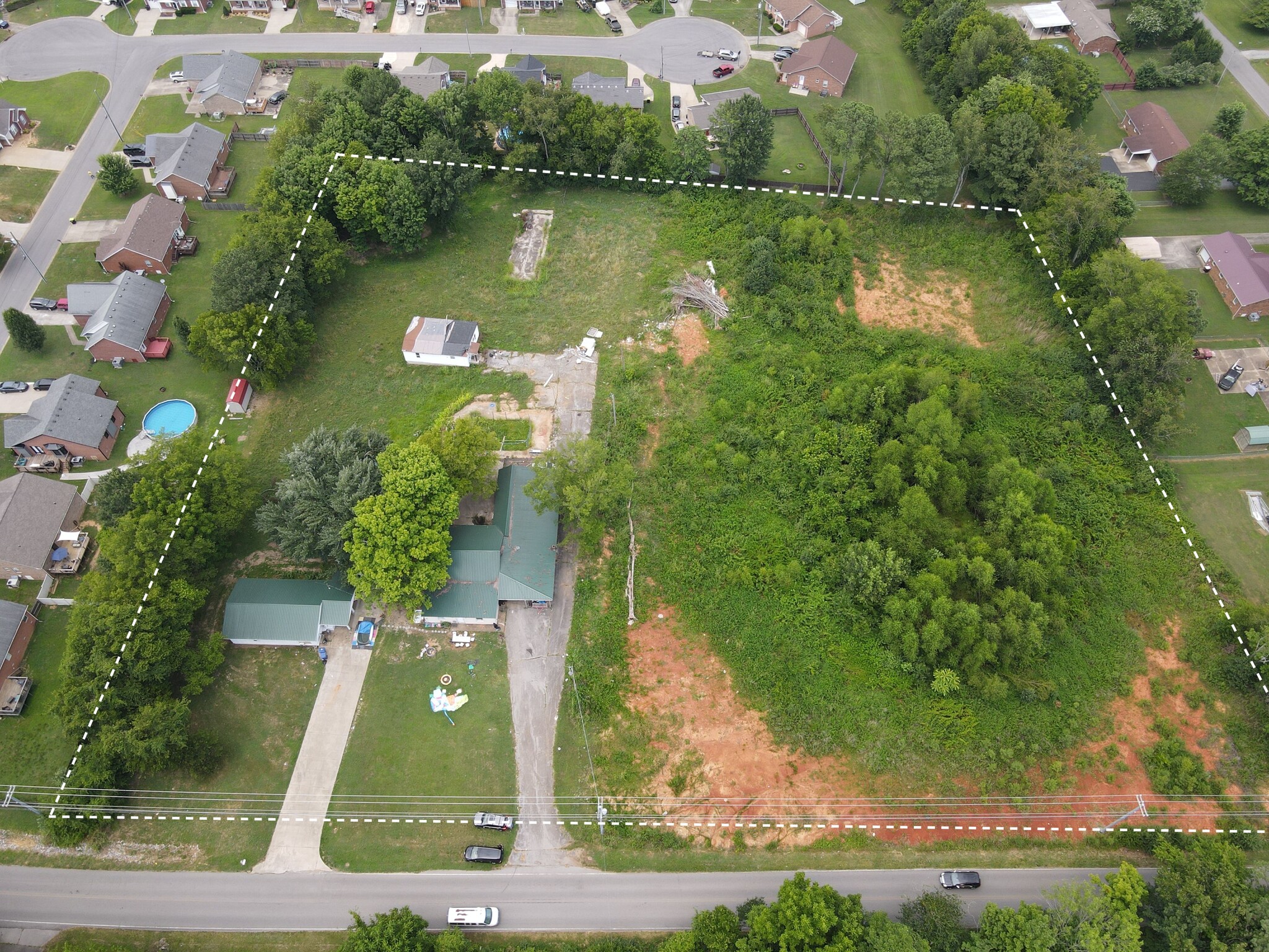 341 Old Trenton Rd, Clarksville, TN for sale Aerial- Image 1 of 7