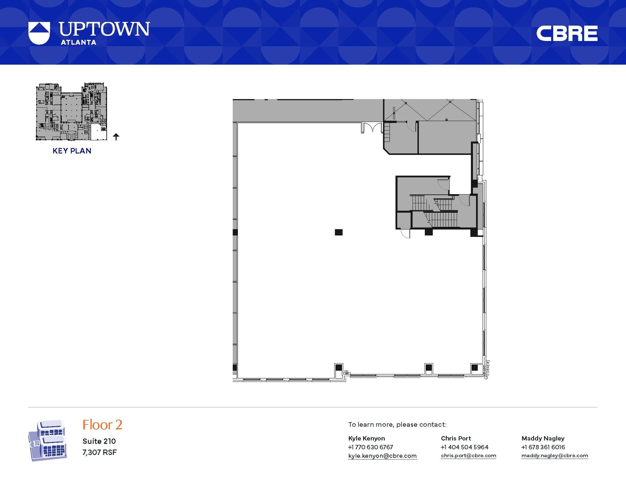 575 Morosgo Dr NE, Atlanta, GA à louer Plan d’étage- Image 1 de 1