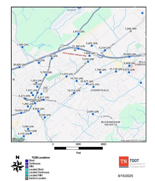 310 E Andrew Johnson Hwy, Greeneville, TN à vendre - Photo principale - Image 2 de 17