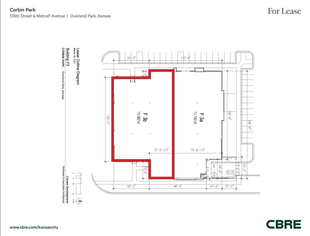 6401 W 135th St, Overland Park, KS for lease Floor Plan- Image 1 of 1