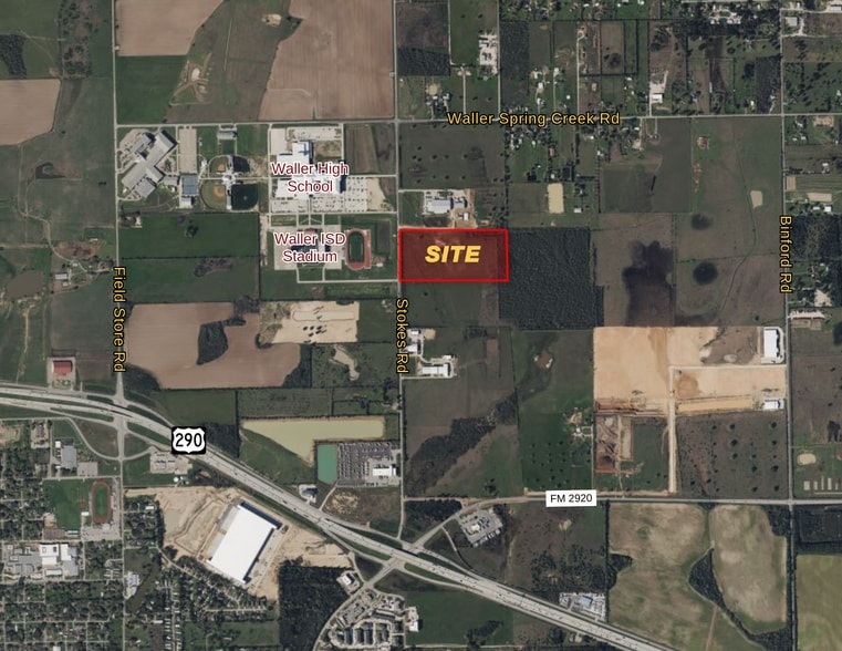 0 Stokes Rd, Waller, TX for sale - Building Photo - Image 2 of 3