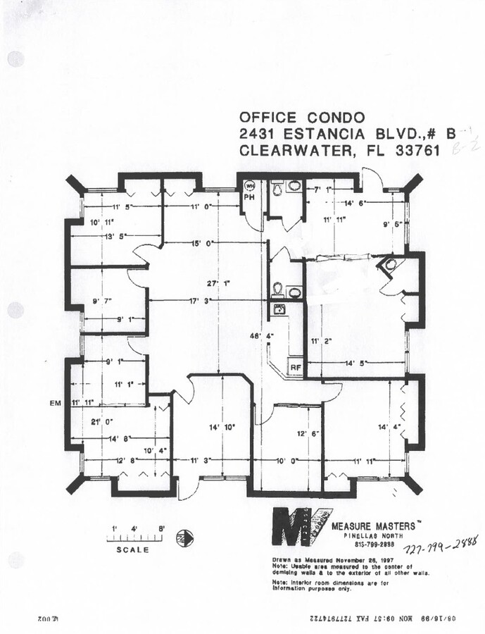 2431 Estancia Blvd, Clearwater, FL 33761 - Unit B -  - Floor Plan - Image 1 of 1