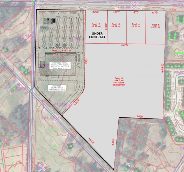 0 W Elm Street, Athens, AL for sale - Site Plan - Image 3 of 4