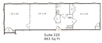 3660 Canton Hwy, Marietta, GA for lease Floor Plan- Image 1 of 1