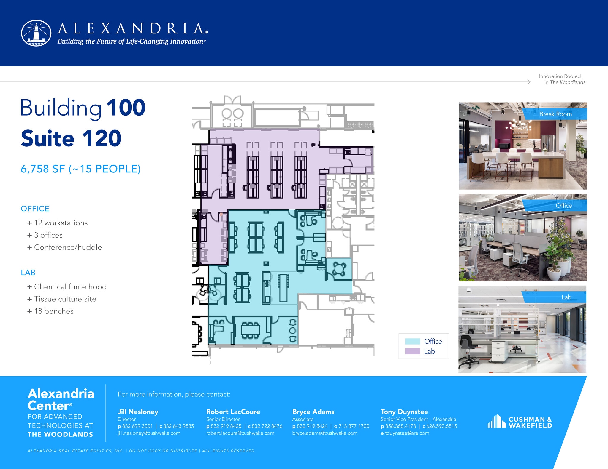 8800 Technology Forest Pl, The Woodlands, TX for lease Floor Plan- Image 1 of 1
