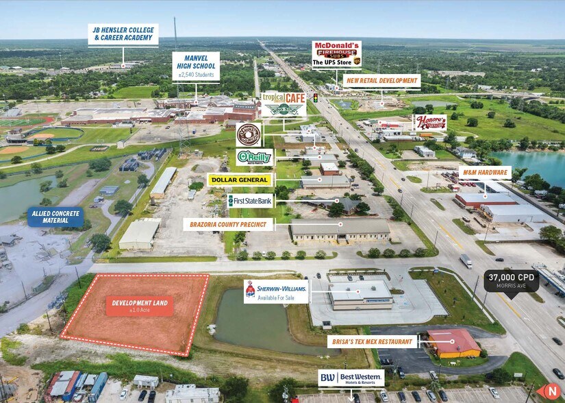 19305 Hwy 6, Manvel, TX à vendre - Photo du bâtiment - Image 2 de 4