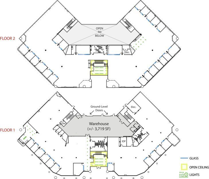 213 Technology Dr, Irvine, CA à louer Plan d’étage- Image 1 de 10