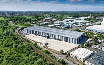 St Georges Way, Nuneaton, WAR - Aérien  Vue de la carte