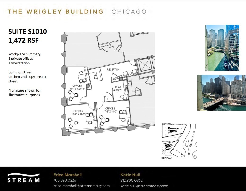 400 N Michigan Ave, Chicago, IL for lease Floor Plan- Image 1 of 9