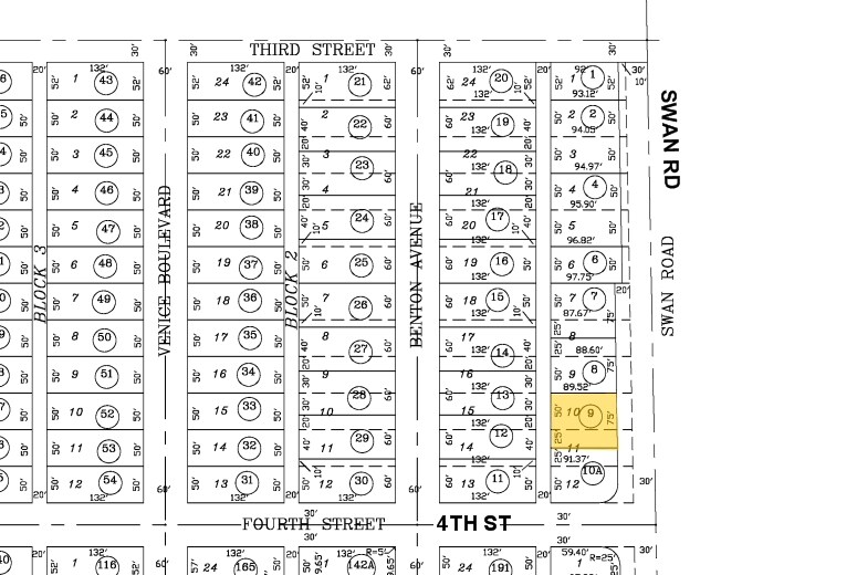711 N Swan Rd, Tucson, AZ for sale - Plat Map - Image 2 of 3