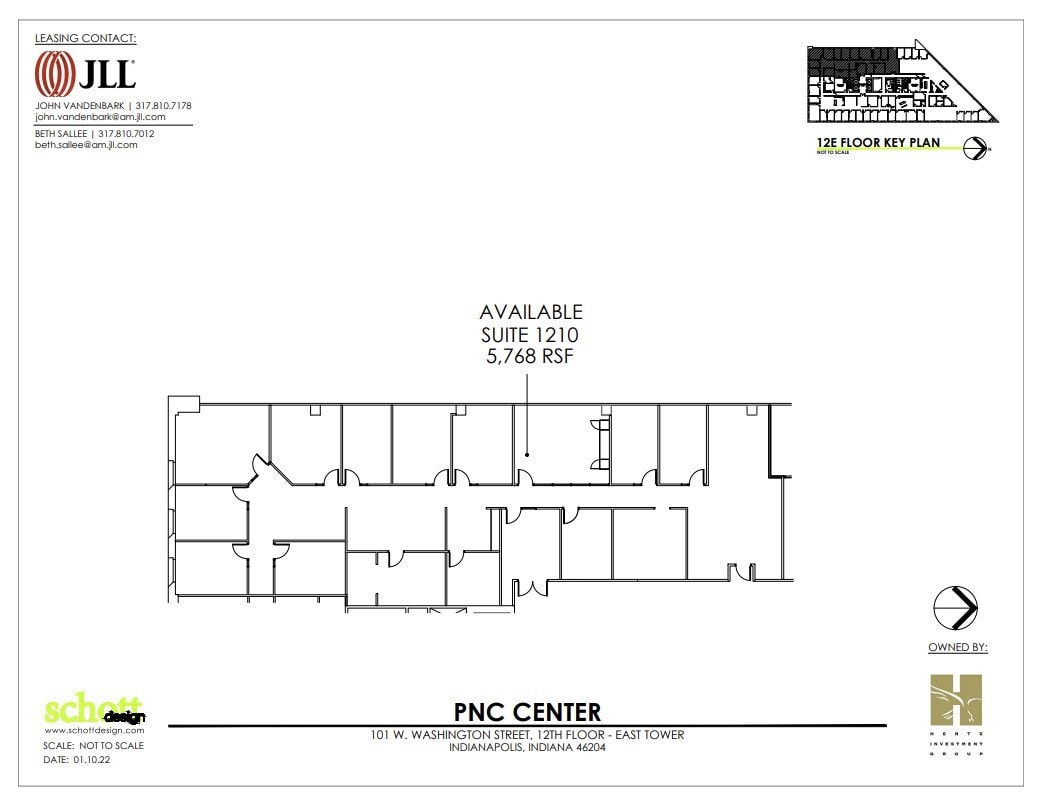 101-115 W Washington St, Indianapolis, IN for lease Floor Plan- Image 1 of 1