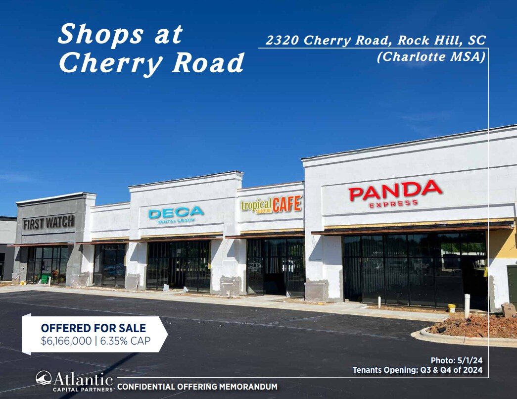 2320 Cherry Rd, Rock Hill, SC à vendre Photo du bâtiment- Image 1 de 1