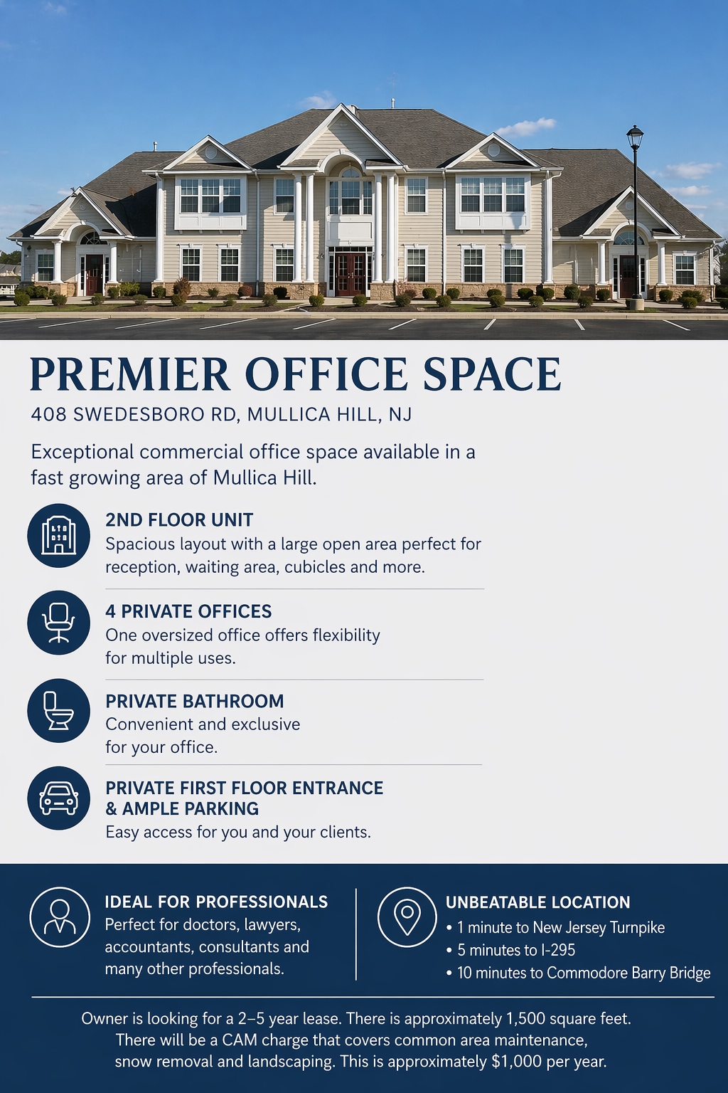 408 Swedesboro Rd, Mullica Hill, NJ for lease Other- Image 1 of 3