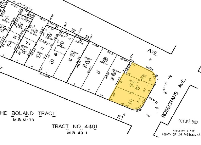 147 E Rosecrans Ave, Compton, CA à vendre - Plan cadastral - Image 3 de 42