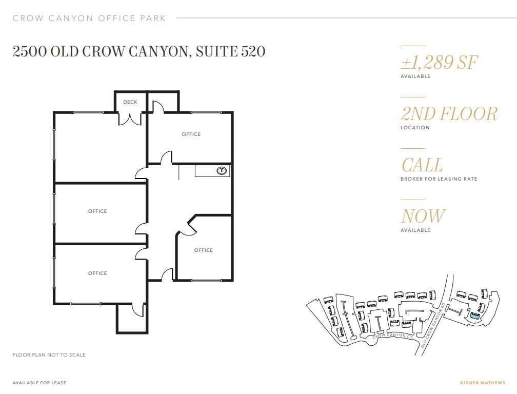 3 Crow Canyon Ct, San Ramon, CA à louer Plan d  tage- Image 1 de 1