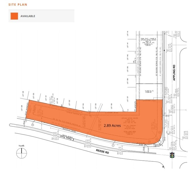 Appling Rd, Memphis, TN for sale - Plat Map - Image 2 of 2