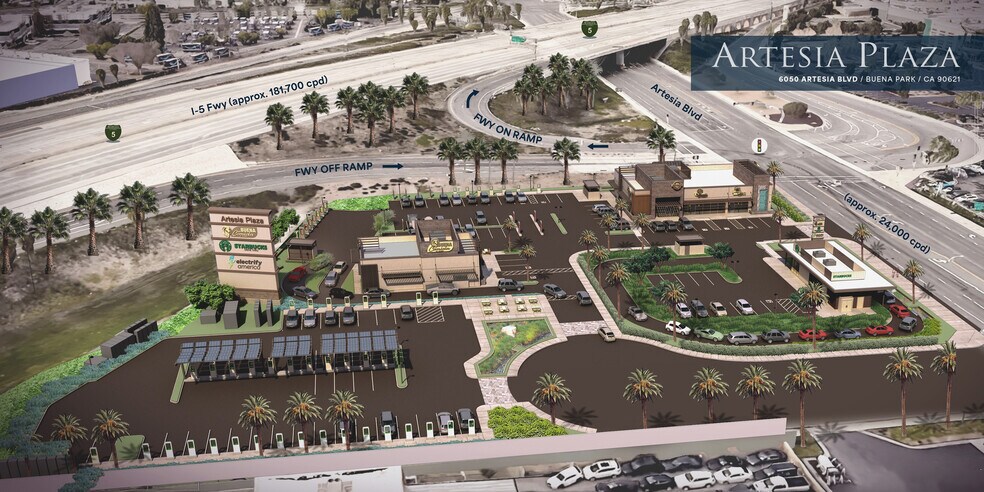 6050 Artesia Blvd, Buena Park, CA à louer - Photo du bâtiment - Image 1 de 3