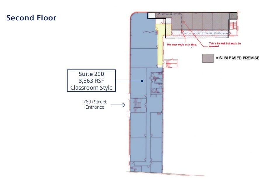 620 S 76th St, Milwaukee, WI à louer Plan d’étage- Image 1 de 1