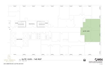 230 S Bemiston Ave, Clayton, MO for lease Site Plan- Image 1 of 1