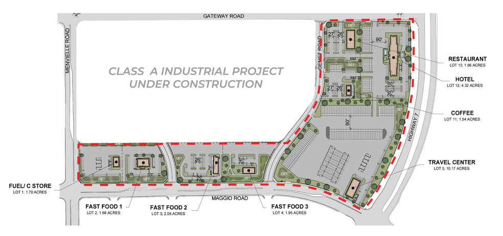 Calexico Gateway Ctr, Calexico, CA à vendre - Plan de site - Image 3 de 3