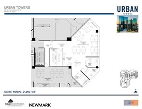 222 W Las Colinas Blvd, Irving, TX à louer Plan d’étage- Image 1 de 1