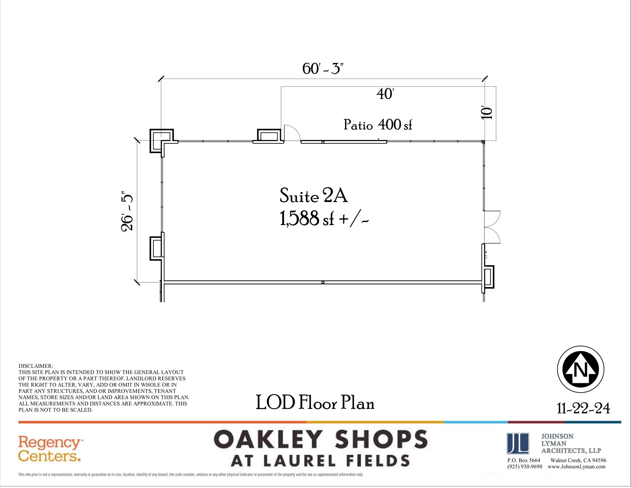 998 Laurel Road, Oakley, CA à louer Plan de site- Image 1 de 2