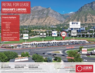 Plus de détails pour 1774 N University Ave, Provo, UT - Commerce de détail à louer