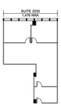 500 Jefferson St, Houston, TX à louer Plan d’étage- Image 1 de 1