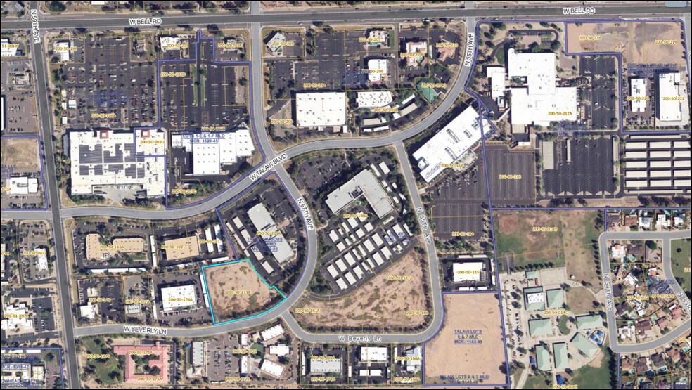 5780 Beverly Lane, Glendale, AZ à vendre - Aérien - Image 3 de 3