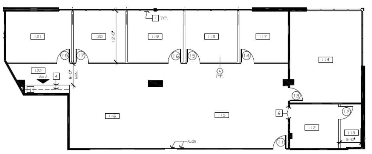 1331 Airport Fwy, Euless, TX à louer Plan d’étage- Image 1 de 1
