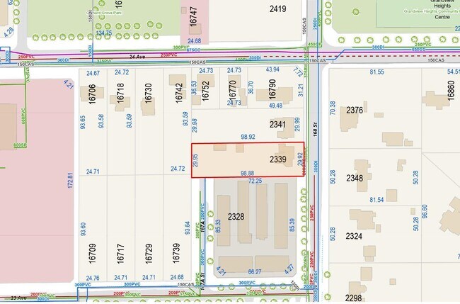 Plus de détails pour 2339 168 St, Surrey, BC - Terrain à vendre