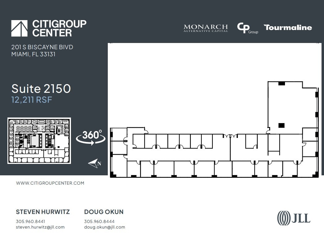 201 S Biscayne Blvd, Miami, FL for lease Floor Plan- Image 1 of 1