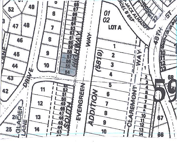 4830 Evergreen Way, Everett, WA à vendre - Plan cadastral - Image 3 de 4