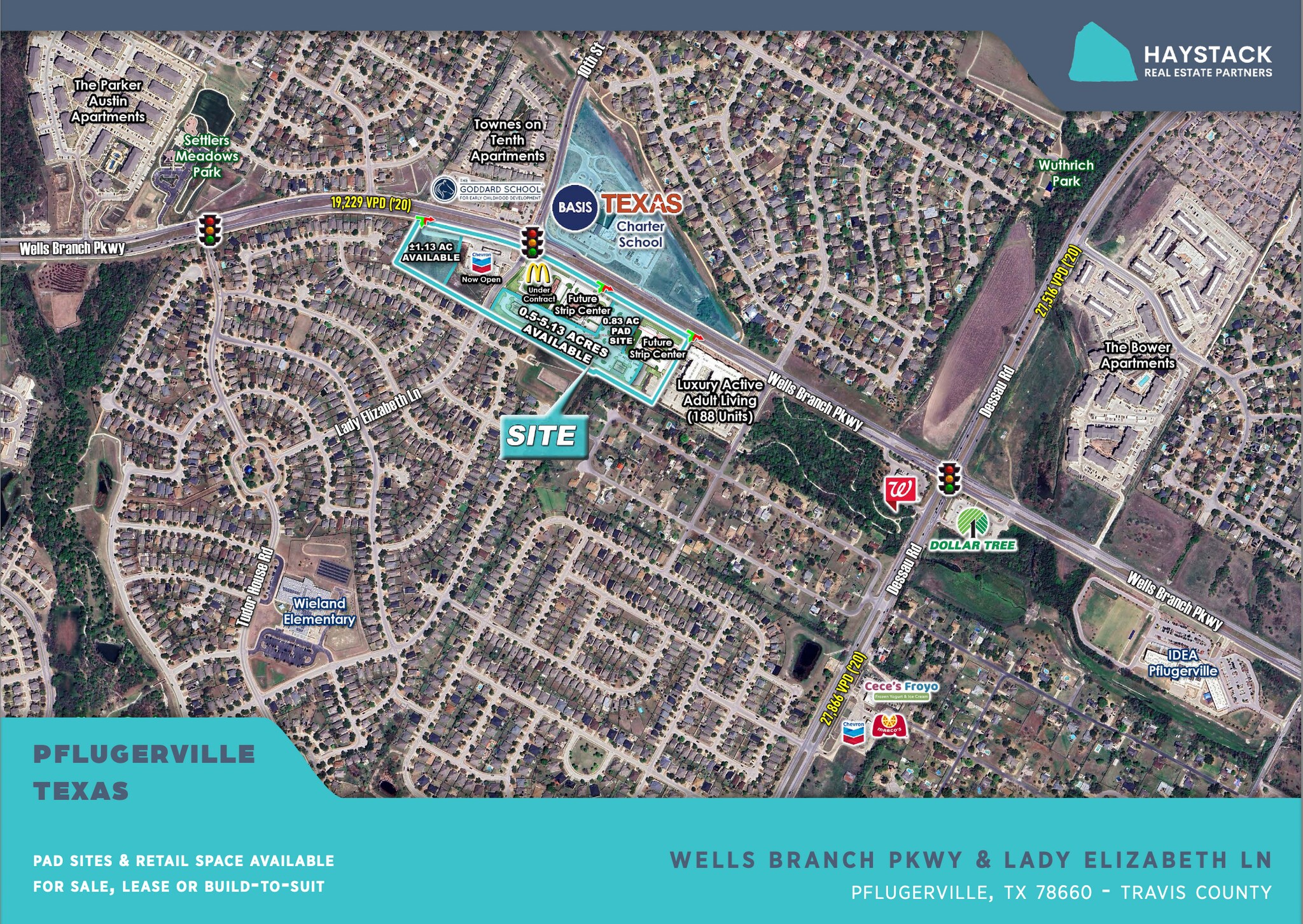 Wells Branch Pkwy, Pflugerville, TX à vendre Photo du bâtiment- Image 1 de 2