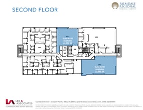 38660 Medical Center Dr, Palmdale, CA à louer Plan d’étage- Image 1 de 1