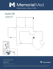 9432 Katy Fwy, Houston, TX à louer Plan d’étage- Image 1 de 1