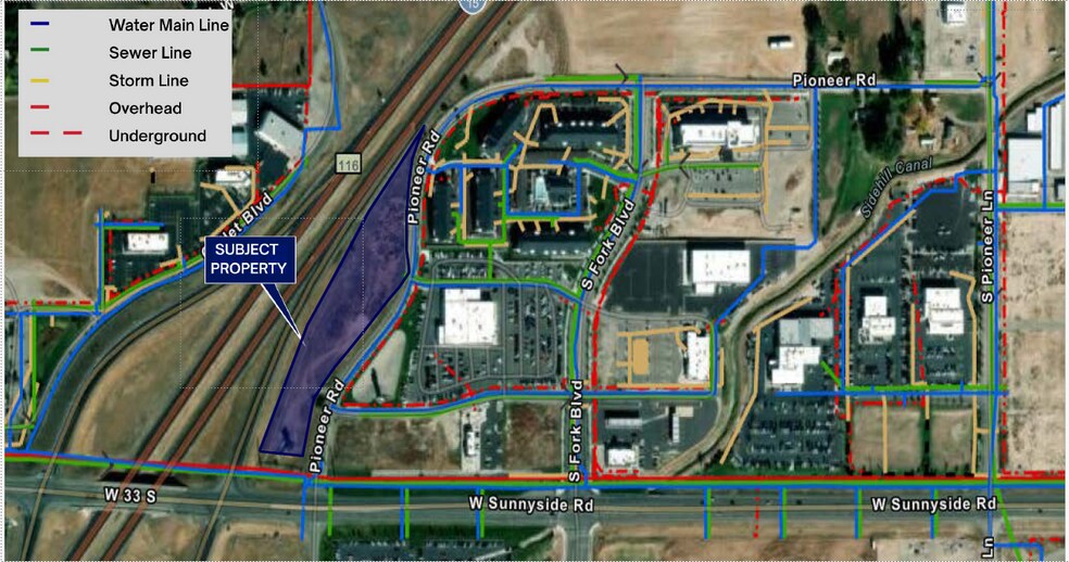 3292 S Pioneer Rd, Idaho Falls, ID à vendre - Photo du bâtiment - Image 3 de 3