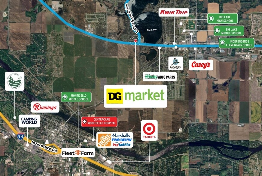 90 Lakeshore Dr, Big Lake, MN for sale - Building Photo - Image 2 of 2