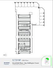 181 Bay St, Toronto, ON for lease Floor Plan- Image 1 of 1