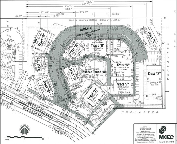 1700 N Waterfront Pky, Wichita, KS à vendre - Plan de site - Image 3 de 10