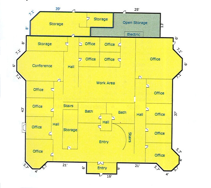 3630 Park Sierra Dr, Riverside, CA for lease Floor Plan- Image 1 of 2