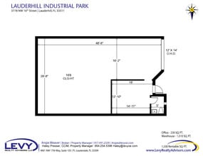 3700-3798 NW 16th St, Lauderhill, FL for lease Floor Plan- Image 2 of 2