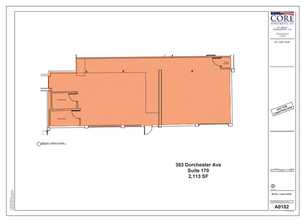 371 Dorchester Ave, South Boston, MA à louer Plan d  tage- Image 1 de 1