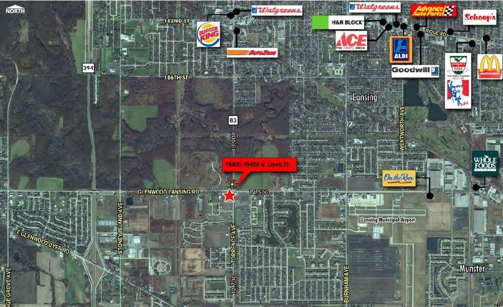 SWC Of Glenwood Lansing Rd & Torrence Ave, Lynwood, IL à vendre Photo principale- Image 1 de 7