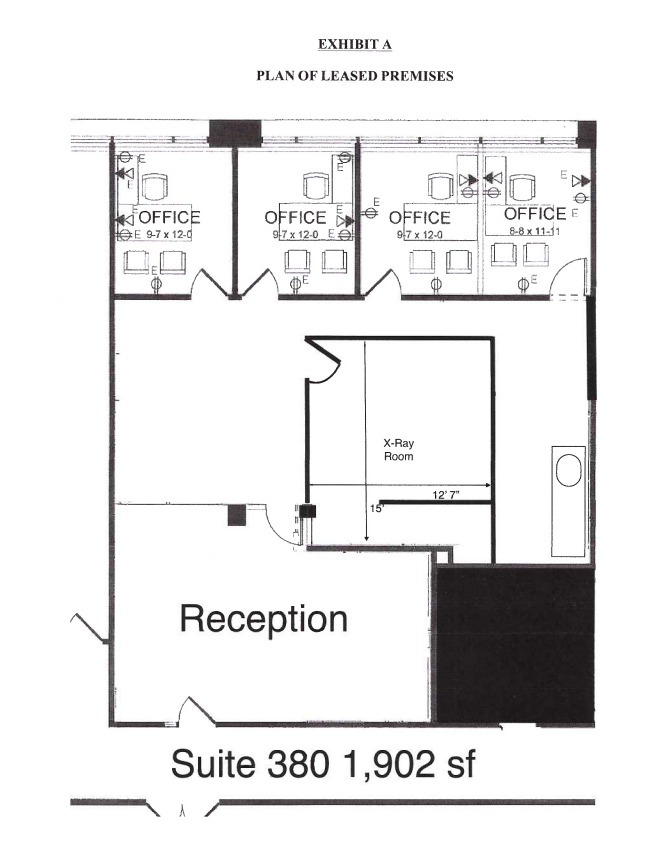 1 S 450 Summit Ave, Oakbrook Terrace, IL à louer Plan d  tage- Image 1 de 1