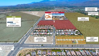 Plus de détails pour Gerald Ford Drive & Sheperd Lane, Palm Desert, CA - Terrain à vendre