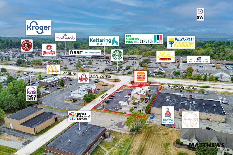 9198 Dayton Lebanon Pike, Dayton, OH à vendre - Photo du bâtiment - Image 3 de 4