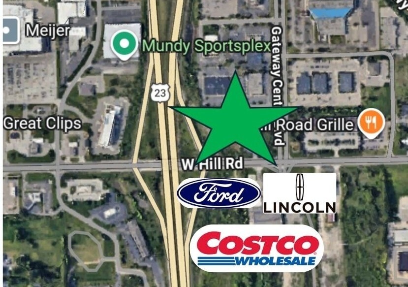 5500 Gateway Ctr, Flint, MI à vendre Aérien- Image 1 de 2