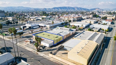 237 W Commercial St, Pomona, CA for lease Aerial- Image 2 of 8