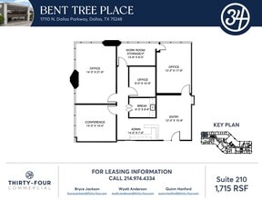 17110 N Dallas Pky, Dallas, TX for lease Floor Plan- Image 1 of 1